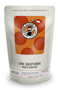 Epic Deep Dish Pizza Dough - Make homemade pizza crust!