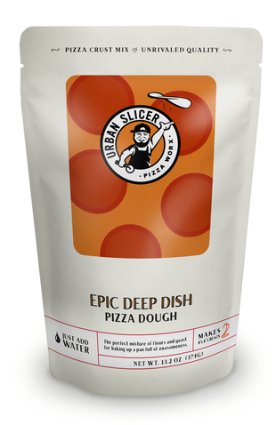 Epic Deep Dish Pizza Dough - Make homemade pizza crust!