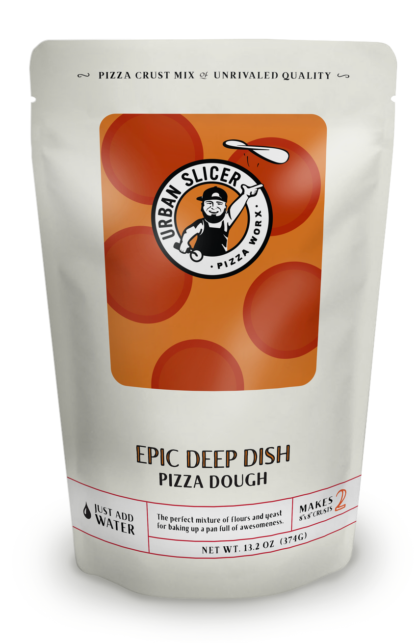 Epic Deep Dish Pizza Dough - Make homemade pizza crust!