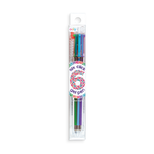 Six Click Colored Gel Pen - Classic (1 P