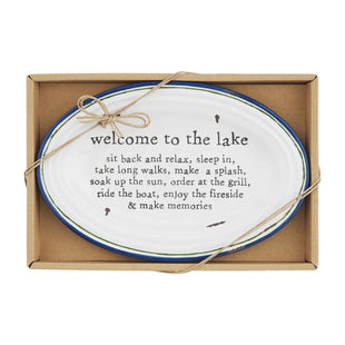 SALE! Lake Time Sentiment Dish