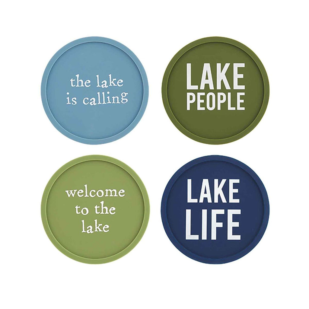 Lake Life Silicone Coaster Set