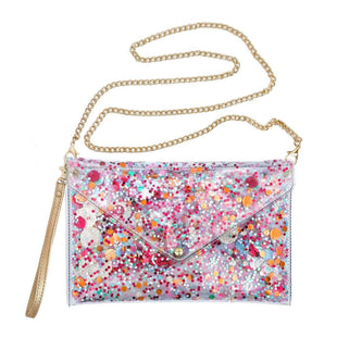 The Essentials Convertible Confetti Clutch