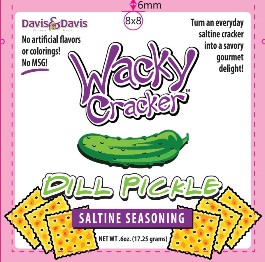 Davis & Davis Gourmet Foods - Dill Pickle Wacky Cracker Seasoning