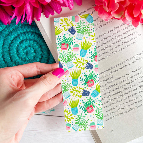 Plant Bookmark: Laminated