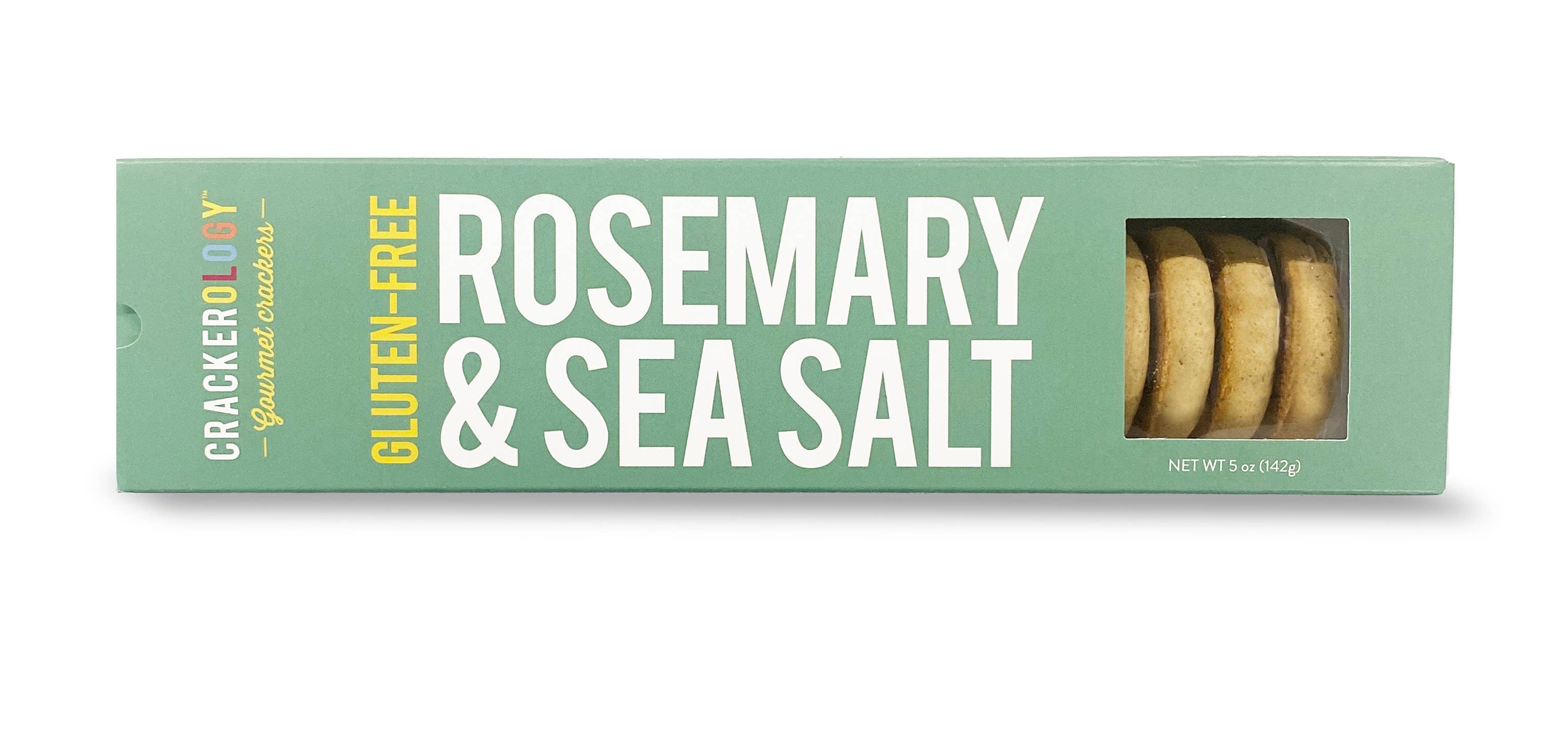 Gluten-free Rosemary & Sea Salt Crackers