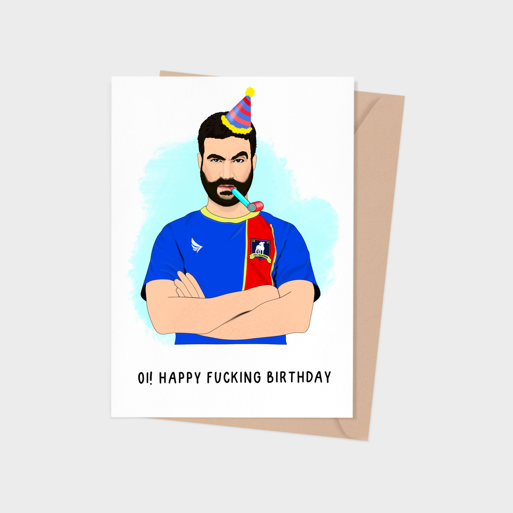 Roy Kent Happy Birthday Card