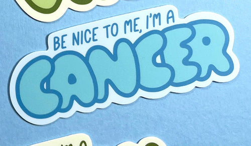 Zodiac Quote Sticker - Cancer