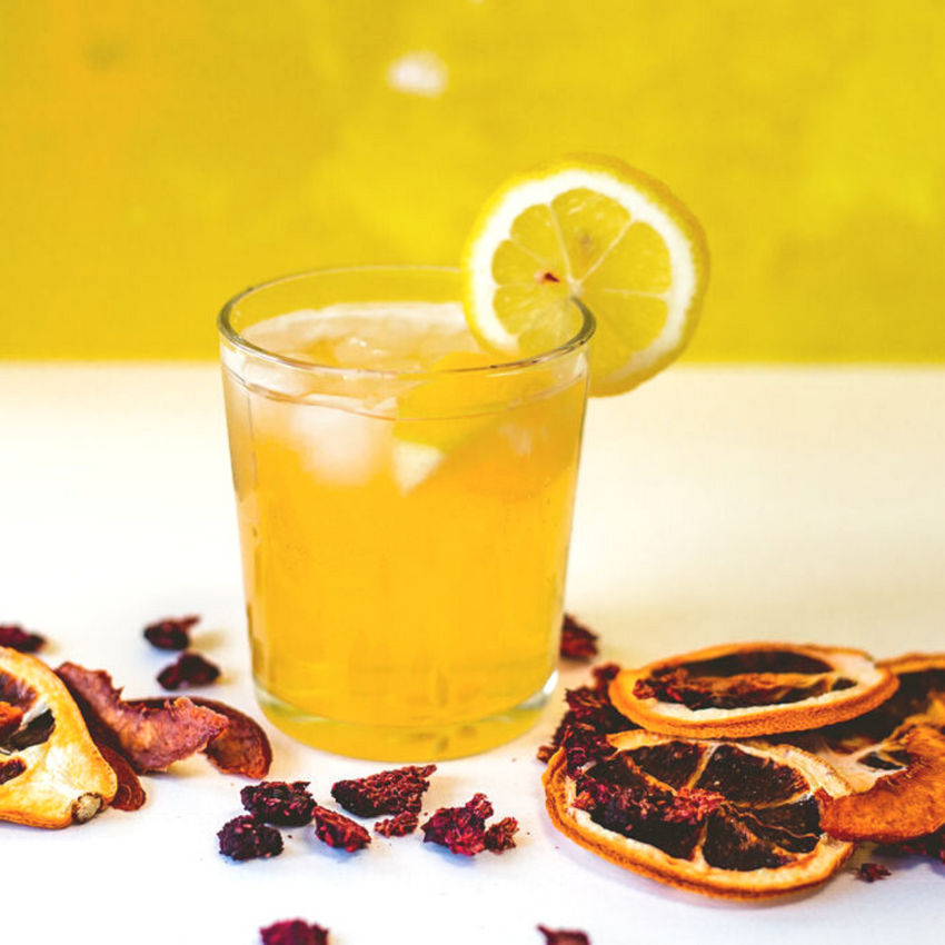 Summer Sun Tea Alcohol Infusion - A Boozy Arnold Palmer!