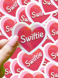 Swiftie Heart - Holographic Sticker