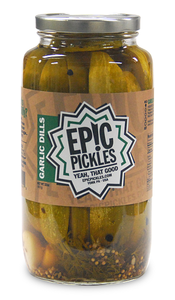 SALE! Garlic Dill Pickle Spears - 32 oz