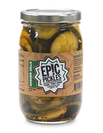 SALE! Kosher Dill Pickle Chips - 16 oz