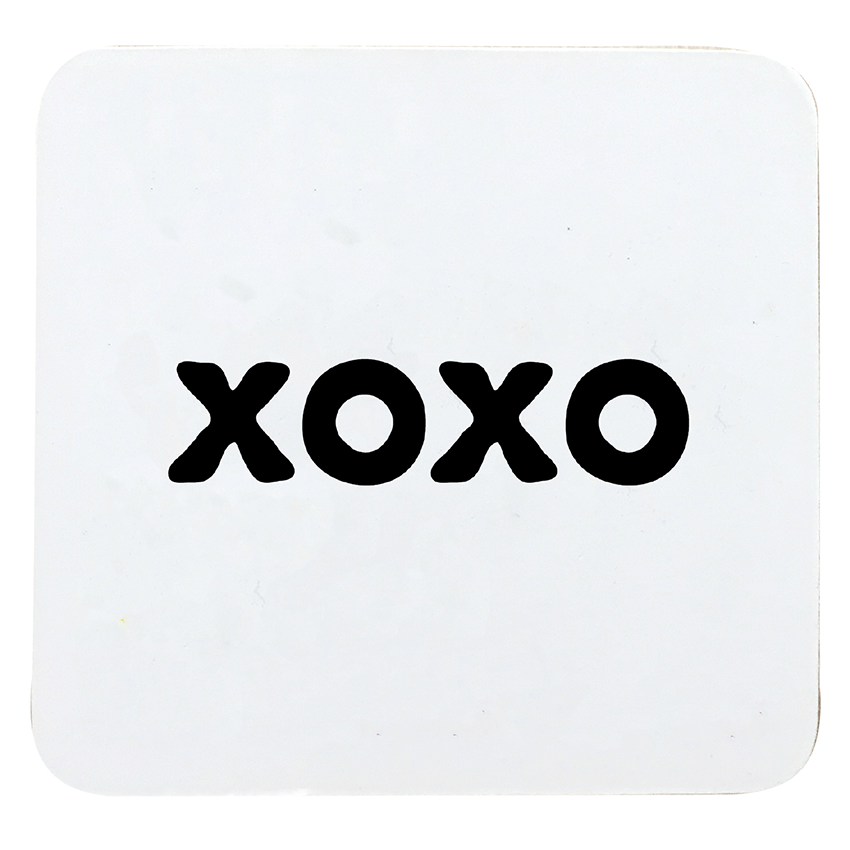 XOXO Coaster