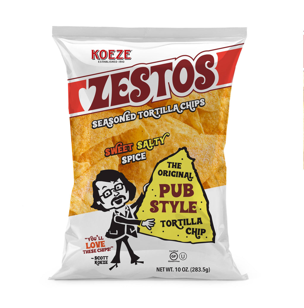 SALE! Zestos Seasoned Tortilla Chips - LARGE BAG