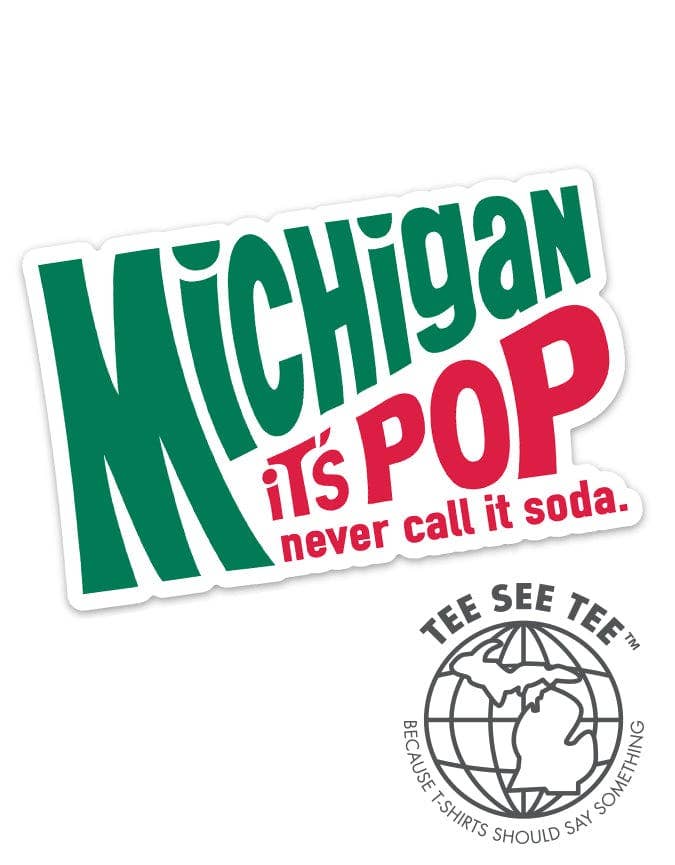 Pop Never Soda™ Sticker