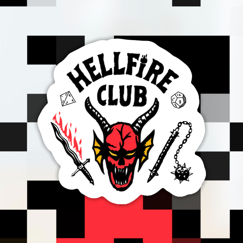 Hellfire Club - Stranger Things Netflix Sticker