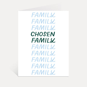 Chosen Family Card | Mother's or Father's Day Card