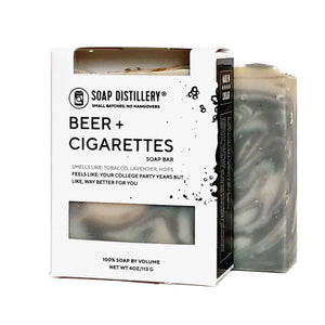 SALE! Beer + Cigarettes Soap Bar
