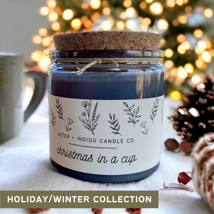 Christmas in a Cup | Christmas + Winter Soy Candle