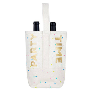 SALE! Double Wine Tote - Party Time