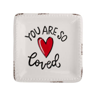 You are So Loved Trinket Tray - Small Gift under $15