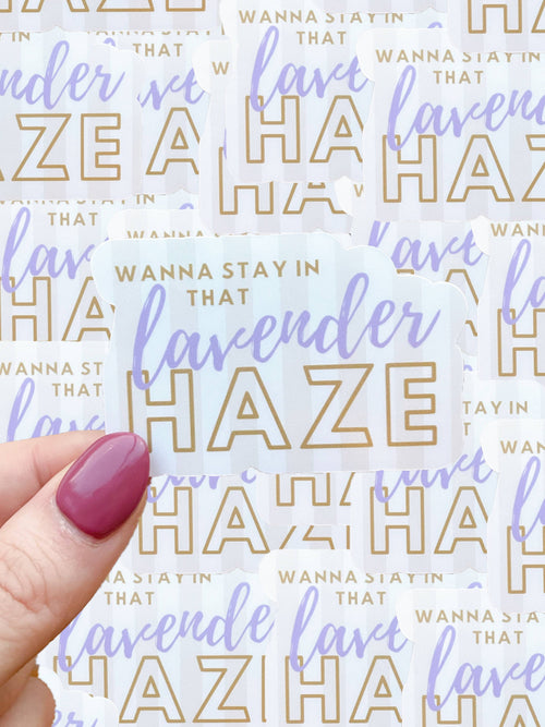 Taylor Swift inspired waterproof sticker