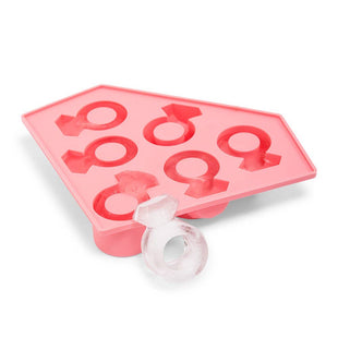 Diamond Ring Ice Cube Tray - Fun Ice Cube Tray for Weddings + Bachelorette Parties