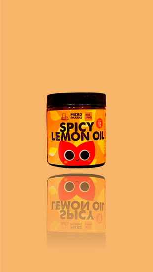 SALE! Spicy Lemon Crunch Oil - Great for eggs, dressings or ramen!