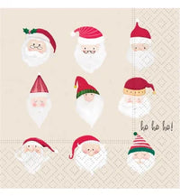 Santa Cocktail Napkins - 20 count