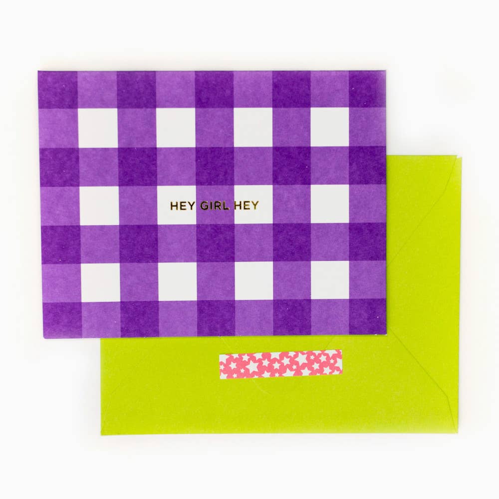 Hey Girl Hey Boxed Note Cards - Bright, fun notecard sets