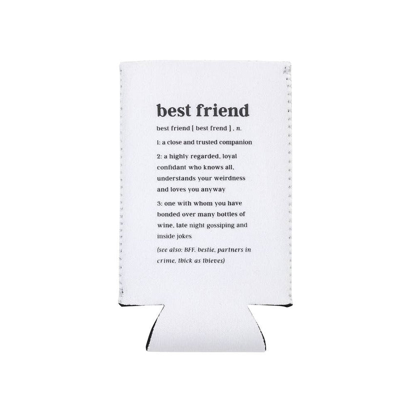 Best Friend - Slim Can Cooler Koozie