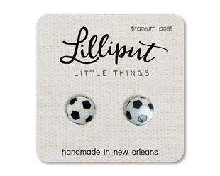 Soccer Ball Earrings