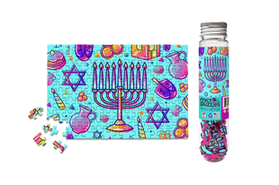 Holidays - Hanukkah - Festival of Lights Mini jigsaw puzzle