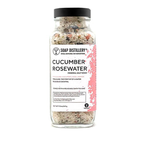 SALE! Cucumber Rosewater Mineral Salt Soak