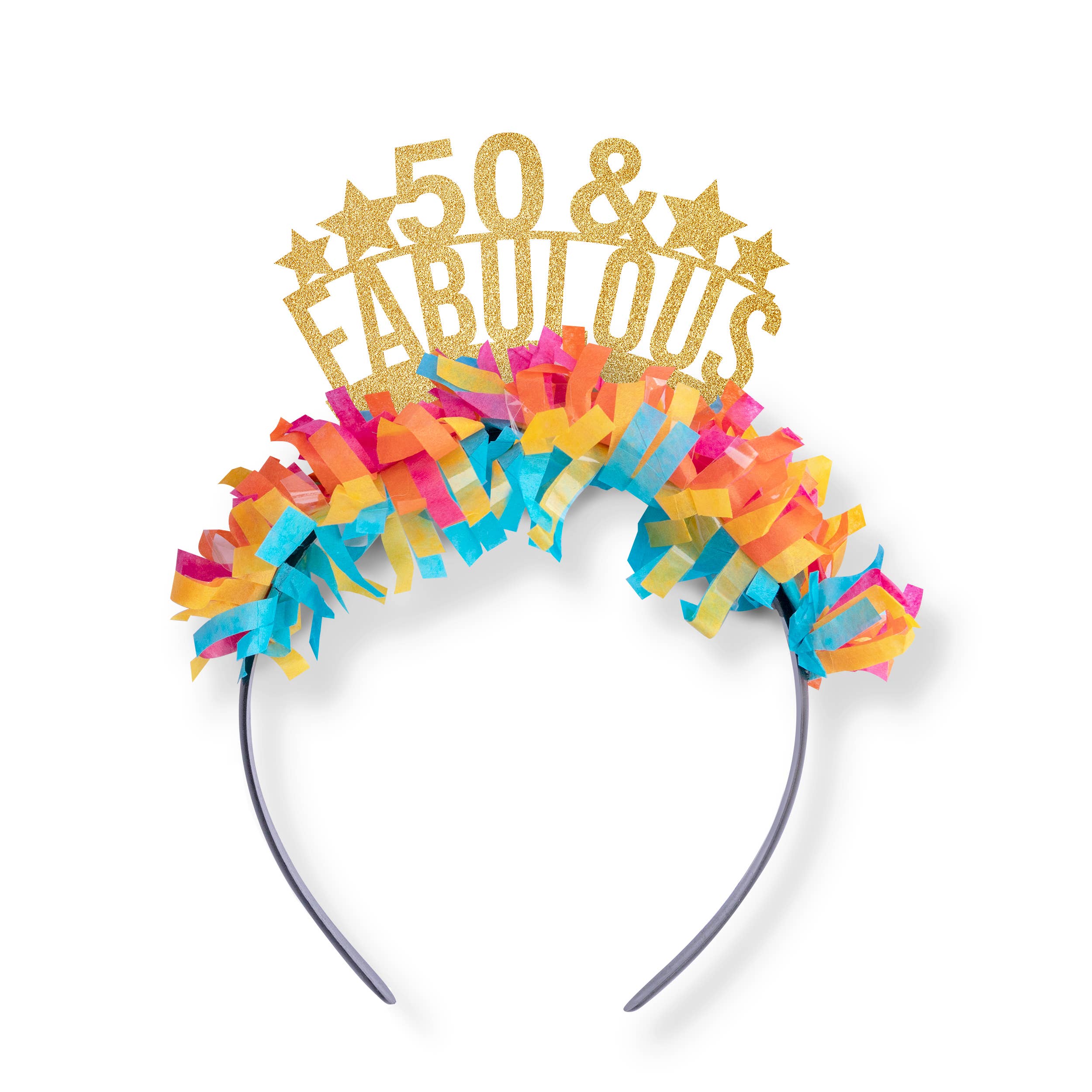 50 and Fabulous Birthday Crown