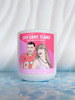 Travis Kelce Taylor Swift End Game Candle