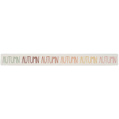 Home Decor - Autumn Colorful Shelf Stick