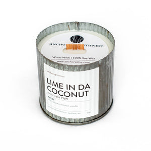 SALE! Lime in da Coconut Rustic Vintage Candle