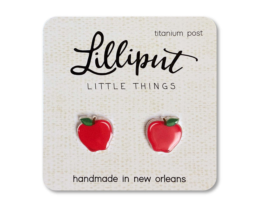 Apple Stud Earrings