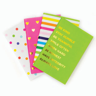 Mini Notebook Bundle - 4 Small notebooks - Purse notebooks - Taylor Elliott Designs