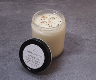 SALE! Ginger Tea Candle: Queer Candle Co