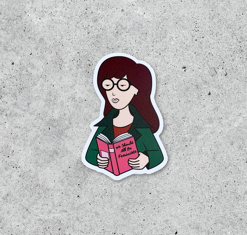 Daria Feminist Sticker