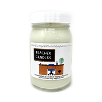 Jumbo Teacher Candles - 100 Hour Burn Time Soy Wax Candles