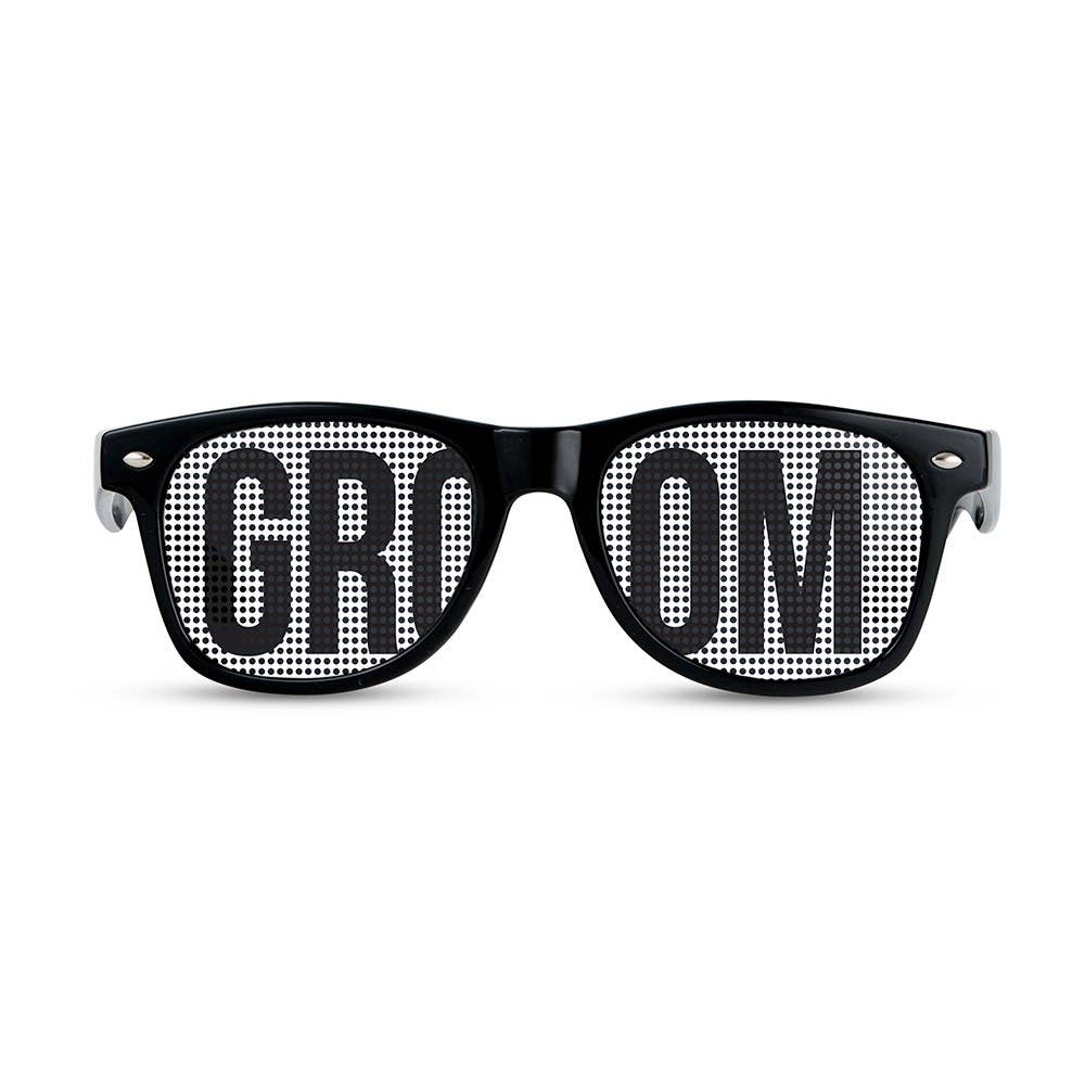 Wedding Party Pinhole Sunglasses - Groom