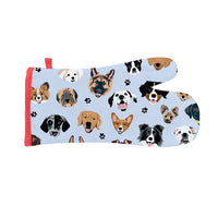 Dogs Oven Mitt