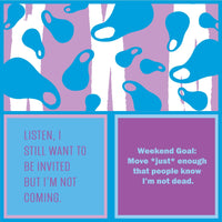 Napkin: Weekend Goal/Invited