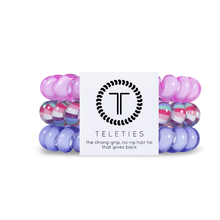 TELETIES - Spring Swirl - Large Coil Ties