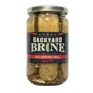 SALE! Jalapeno Dill - Spicy Dill Pickles, 16 oz
