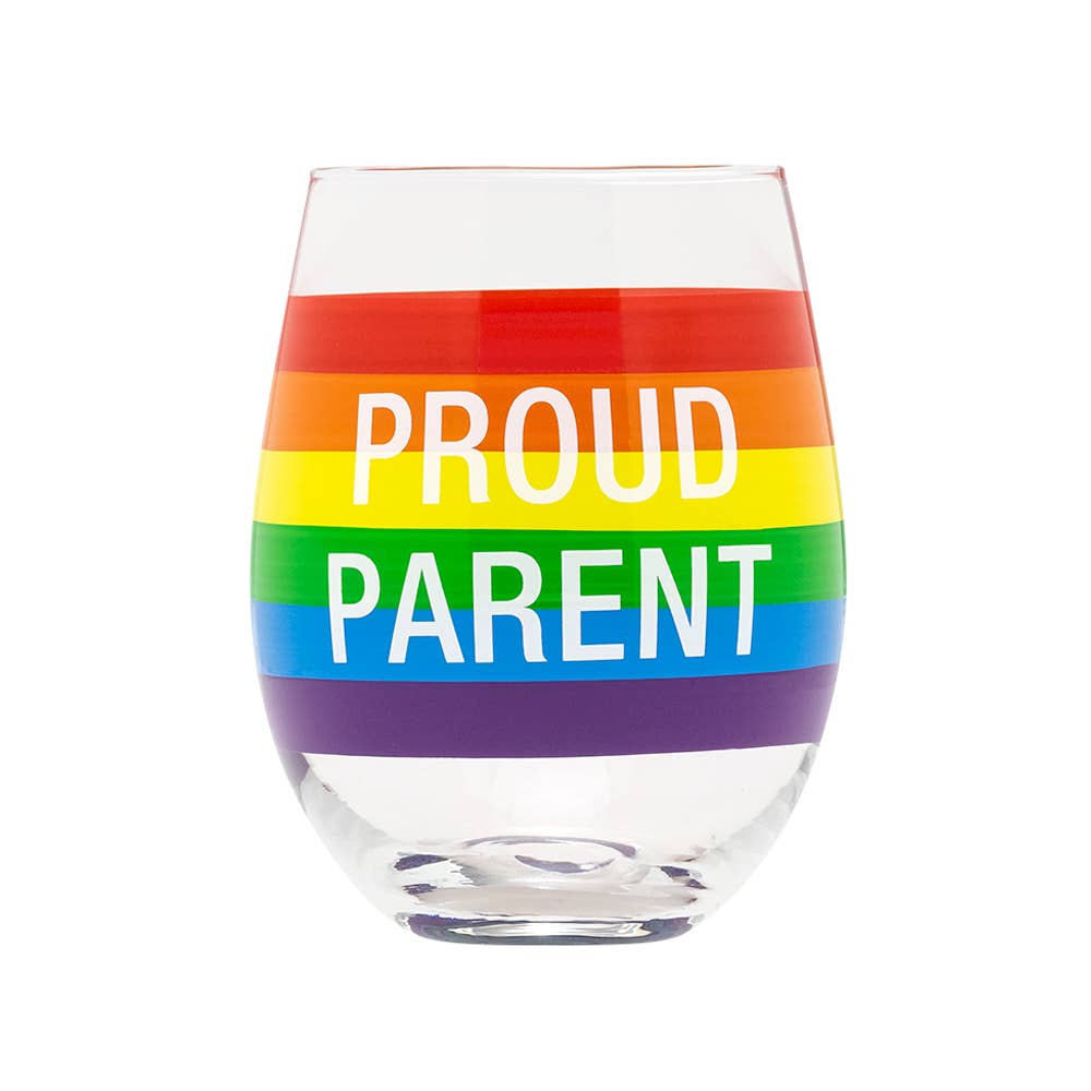 Proud Parent Wine Glass
