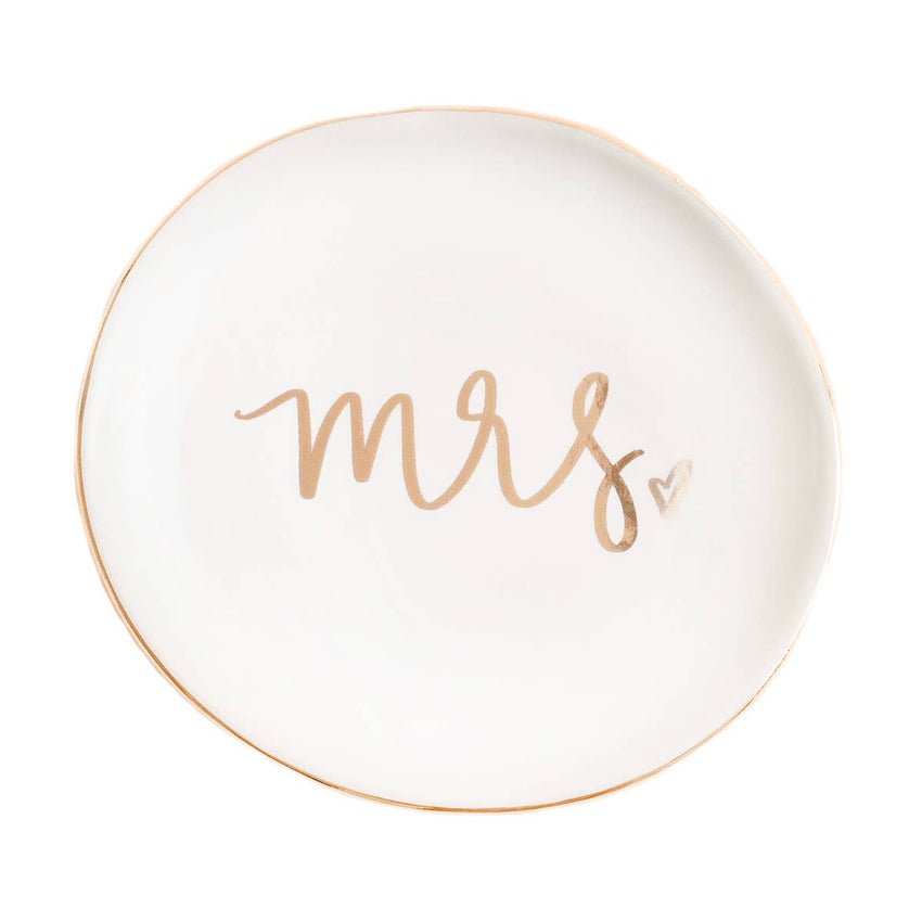 Mrs. Jewelry Trinket Dish